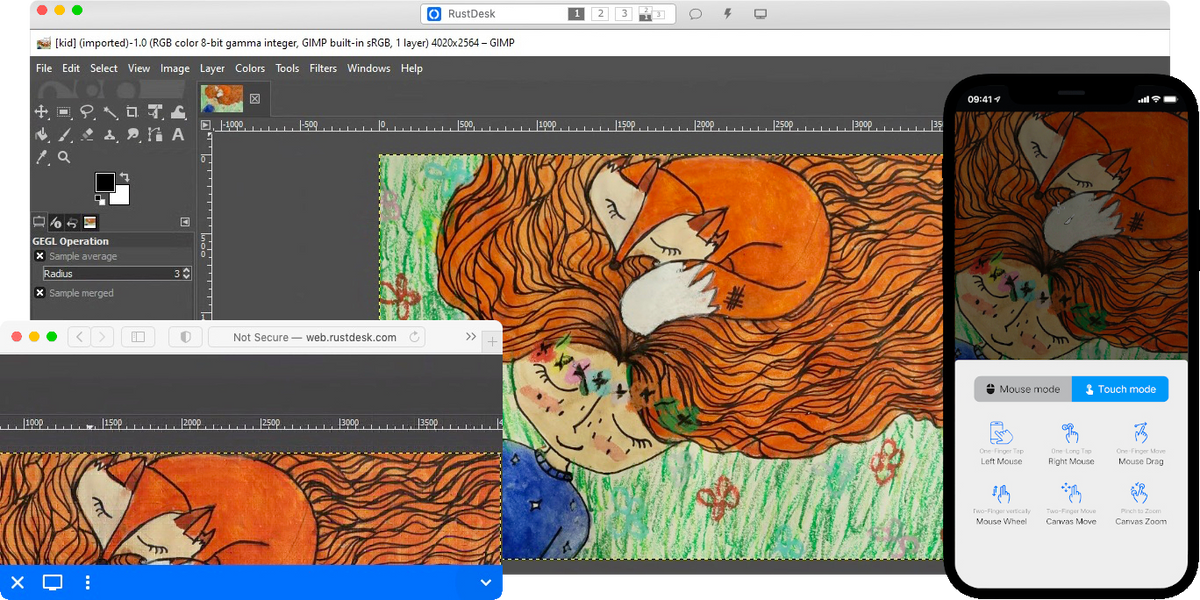 Alternativa multi plataforma e open source para o TeamViewer