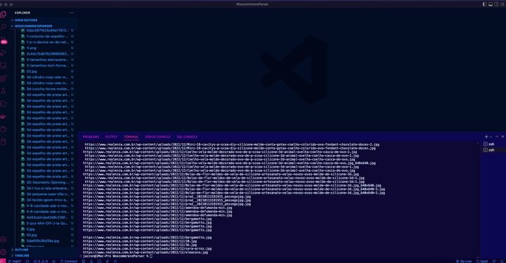 Extraindo imagens de produtos e galerias de imagens do Woocommerce