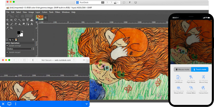 Alternativa multi plataforma e open source para o TeamViewer