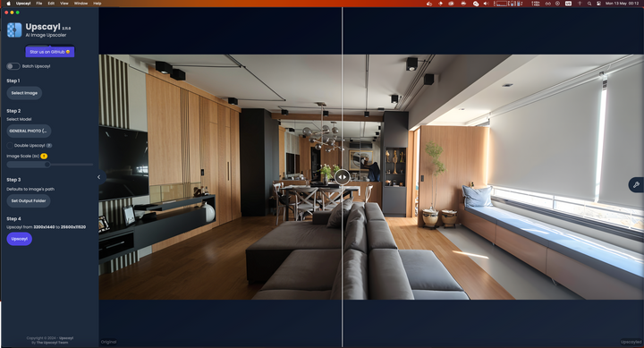 Ferramenta OpenSource de Upscale de imagens usando AI